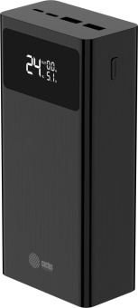 Мобильный аккумулятор Cactus CS-PBFSKA-30000 30000mAh 22.5W 4.5A USB-A/USB-C черный от магазина РЭССИ
