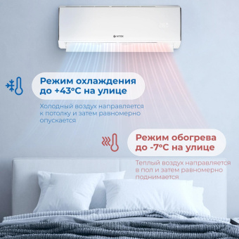 Сплит-система Vitek VT-2504 белый от магазина РЭССИ