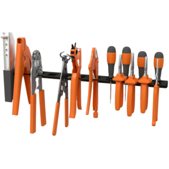 Настенный держатель-органайзер для пассатижей и плоскогубцев EMBODIMENT черный EMB-WOPL-B от магазина РЭССИ