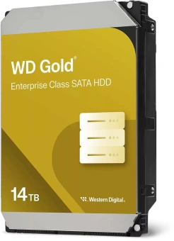 Жесткий диск WD SATA-III 14TB WD142KRYZ Desktop Gold 512E (7200rpm) 512Mb 3.5" от магазина РЭССИ