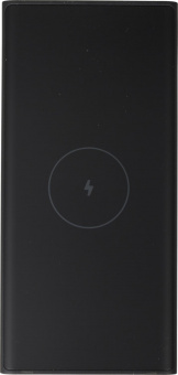 Мобильный аккумулятор Xiaomi 10W Wireless 10000mAh 3A 1xUSB беспроводная зарядка черный (BHR5460GL) от магазина РЭССИ