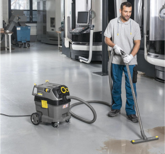 Строительный пылесос Karcher NT 30/1 Tact Te L 1380Вт (уборка: сухая/влажная) серый от магазина РЭССИ