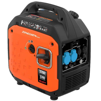 Бензиновый инверторный генератор Zongshen BQH 3300 E 1T90DF33E от магазина РЭССИ