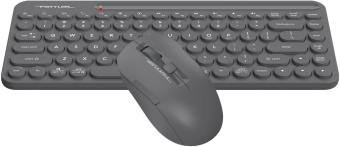 Клавиатура + мышь A4Tech Fstyler FG3200 Air2 клав:серый мышь:серый USB беспроводная slim Multimedia от магазина РЭССИ