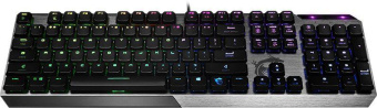 Клавиатура MSI VIGOR GK50 LOW PROFILE RU механическая черный USB Multimedia for gamer LED от магазина РЭССИ