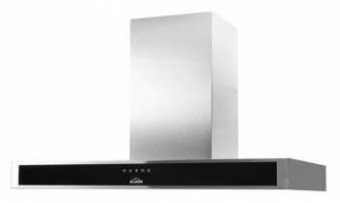 Вытяжка каминная Elikor Агат 90Н-1000-Е4Д нержавеющая сталь/черный управление: сенсорное (1 мотор) от магазина РЭССИ