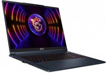 Ноутбук MSI Stealth 16 Studio A13VG-225RU Core i7 13700H 32Gb SSD2Tb NVIDIA GeForce RTX4070 8Gb 16" IPS QHD+ (2560x1600) Windows 11 Home dk.blue WiFi BT Cam (9S7-15F212-225) от магазина РЭССИ