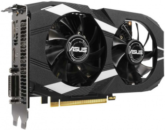 Видеокарта Asus PCI-E DUAL-GTX1650-O4G NVIDIA GeForce GTX 1650 4096Mb 128 GDDR5 1485/8002 DVIx1 HDMIx1 DPx1 HDCP Ret от магазина РЭССИ