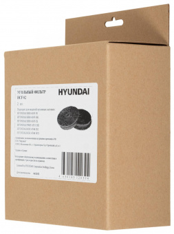 Комплект фильтров Hyundai HCF 02 черный (2шт.) от магазина РЭССИ