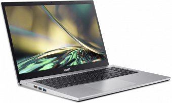 Ноутбук Acer Aspire 3 A315-59-71ND Slim Core i7 1255U 16Gb SSD512Gb Intel Iris Xe graphics 15.6" IPS FHD (1920x1080) Eshell silver WiFi BT Cam (NX.K6SER.00N) от магазина РЭССИ