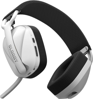 Наушники с микрофоном A4Tech Bloody GR280 Sports белый мониторные BT/Radio/3.5mm оголовье (GR280 SPORTS) от магазина РЭССИ