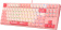 Клавиатура A4Tech Bloody S87 Energy механическая розовый USB for gamer LED (S87 USB ENERGY PINK) от магазина РЭССИ