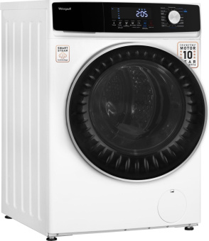 Стиральная машина Weissgauff Premium WM 61410 DC Inverter Steam класс: B загр.фронтальная макс.:10кг белый от магазина РЭССИ
