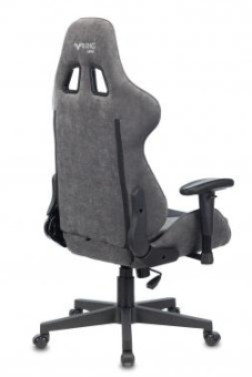 Кресло игровое Zombie VIKING X Fabric серый/черный с подголов. крестов. пластик от магазина РЭССИ