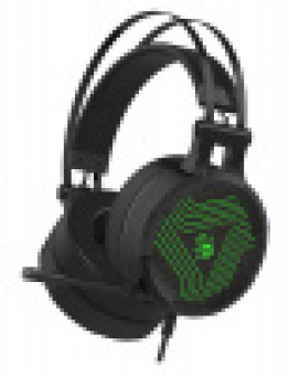 Наушники с микрофоном A4Tech Bloody G530S черный/зеленый 2м мониторные USB оголовье (G530S) от магазина РЭССИ