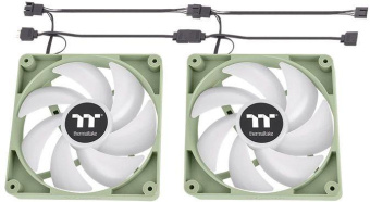 Вентилятор Thermaltake CT120 Sync Matcha ARGB зеленый 4-pin 25.8dB Ret (CL-F202-PL12MG-A) от магазина РЭССИ