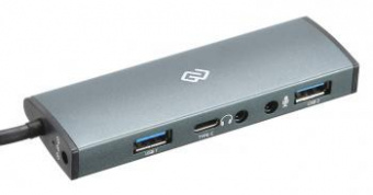 Стыковочная станция Digma HUB-2U3.0СAU-UC-G от магазина РЭССИ