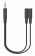 Адаптер аудио A4Tech AD-3P 2xJack 3.5 (f)/Jack 3.5 (m) 0.2м. черный от магазина РЭССИ