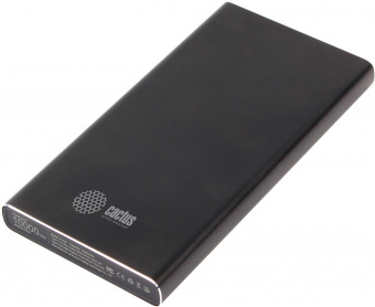 Мобильный аккумулятор Cactus CS-PBFSJT-10000 10000mAh 2.1A 2xUSB черный от магазина РЭССИ