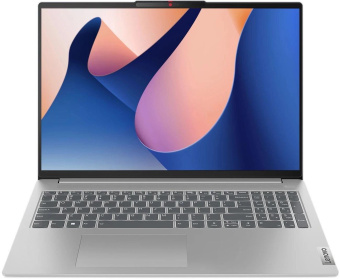 Ноутбук Lenovo IdeaPad Slim 5 16IAH8 Core i5 12450H 16Gb SSD512Gb Intel UHD Graphics 16" IPS WUXGA (1920x1200) noOS grey WiFi BT Cam (83BG006URK) от магазина РЭССИ