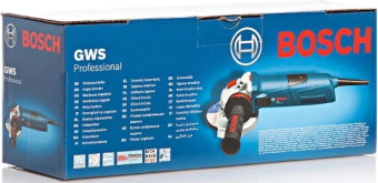 Углошлифовальная машина Bosch GWS 12-125 1200Вт 11000об/мин рез.шпин.:M14 d=125мм (06013A6100) от магазина РЭССИ