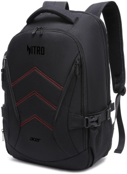 Рюкзак для ноутбука 15.6" Acer Nitro OBG313 черный/красный полиэстер (ZL.BAGEE.00G) от магазина РЭССИ