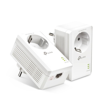 Сетевой адаптер Powerline TP-Link TL-PA7017P KIT AV1000 Gigabit Ethernet (упак.:2шт) от магазина РЭССИ