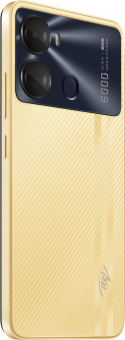 Смартфон Itel P40 128Gb 4Gb золотистый моноблок 3G 4G 2Sim 6.6" 720x1612 Android 12 Go 13Mpix 802.11 b/g/n NFC GPS GSM900/1800 GSM1900 microSD max128Gb от магазина РЭССИ