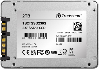 Накопитель SSD Transcend SATA III 2Tb TS2TSSD230S SSD230S 2.5" от магазина РЭССИ