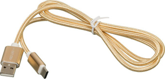 Кабель Redline УТ000011691 USB (m)-USB Type-C (m) 1м золотистый от магазина РЭССИ