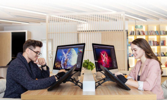 Графический планшет XPPen Artist 22R PRO FHD IPS LED USB Type-C черный от магазина РЭССИ
