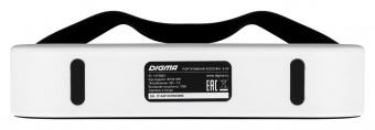 Колонка порт. Digma S-24 белый 10W 1.0 BT/3.5Jack/USB 10м 3000mAh (SP2410W) от магазина РЭССИ