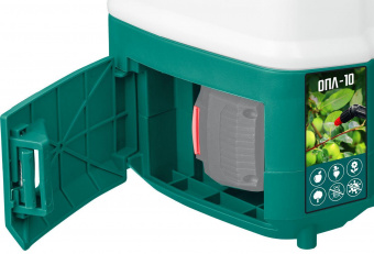 Опрыскиватель Зубр Мастер ОПЛ-10 аккум. наплеч. 10л зеленый/белый (ОПЛ-10) от магазина РЭССИ