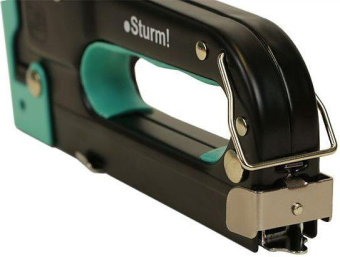 Степлер ручной Sturm! 1071-01-S3 скобы 140 4-14мм / S 10-12мм гвозди J 10-14 мм (кейс в комплекте) от магазина РЭССИ