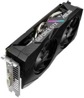 Видеокарта Asus PCI-E DUAL-GTX1660S-6G-EVO NVIDIA GeForce GTX 1660SUPER 6144Mb 192 GDDR6 1530/14002 DVIx1 HDMIx1 DPx1 HDCP Ret от магазина РЭССИ