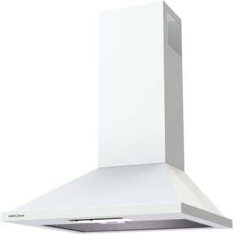 Вытяжка каминная Krona Bella 500 белый управление: кнопочное (1 мотор) от магазина РЭССИ