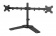 Кронштейн для мониторов ЖК Buro M042 черный 17"-27" макс.8кг настольный поворот и наклон от магазина РЭССИ