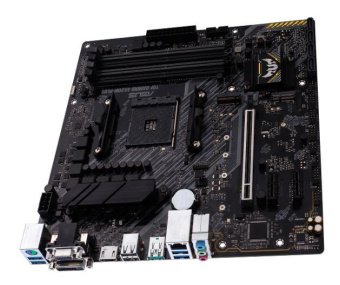 Материнская плата Asus TUF GAMING A520M-PLUS Soc-AM4 AMD A520 4xDDR4 mATX AC`97 8ch(7.1) GbLAN RAID+VGA+DVI+HDMI от магазина РЭССИ