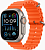 Смарт-часы Apple Watch Ultra 2 A2987 49мм OLED корп.титан Ocean band рем.оранжевый разм.брасл.:130-200мм (MREH3LW/A) от магазина РЭССИ
