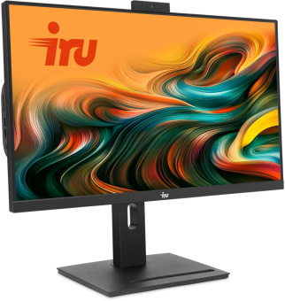 Моноблок IRU 23IM 23.8" Full HD i3 1215U (3.6) 8Gb SSD256Gb UHDG Windows 11 Professional GbitEth WiFi BT 120W Cam черный 1920x1080 от магазина РЭССИ