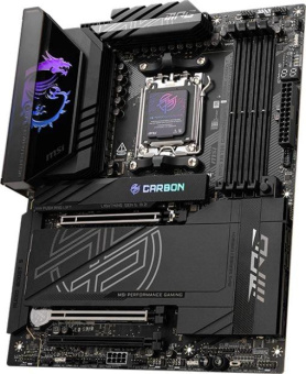 Материнская плата MSI MPG X870E CARBON WIFI SocketAM5 AMD X870 4xDDR5 ATX AC`97 8ch(7.1) 5Gigabit + 2.5Gigabit Ethernet RAID+HDMI от магазина РЭССИ