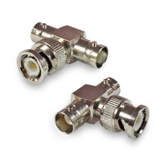 Переходник Т-типа BNC(male) - BNC(female) - BNC(female) от магазина РЭССИ