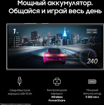 Смартфон Samsung SM-S918B Galaxy S23 Ultra 5G 512Gb 12Gb кремовый моноблок 3G 4G 2Sim 6.8" 1440x3088 Android 13 200Mpix 802.11 a/b/g/n/ac/ax NFC GPS GSM900/1800 GSM1900 TouchSc Protect от магазина РЭССИ