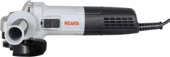 Углошлифовальная машина Ресанта УШМ-125/1100Э 1100Вт 10000об/мин рез.шпин.:M14 d=125мм от магазина РЭССИ
