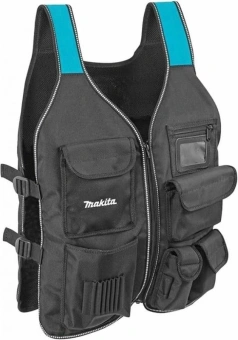 Жилет монтажника Makita P-72089 черный от магазина РЭССИ