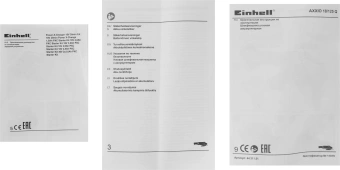 Угловая шлифмашина Einhell акк. pxc axxio 18/125 q bl + 1 акк. pxc 4ач 18в + зу 3а 4431151SET от магазина РЭССИ