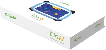 Планшет Digma Kids A7 SC9863A (1.6) 8C RAM2Gb ROM32Gb 7" IPS 1024x600 4G 1Sim Android 11.0 Go синий 2Mpix 0.3Mpix BT WiFi microSD 128Gb 2800mAh от магазина РЭССИ