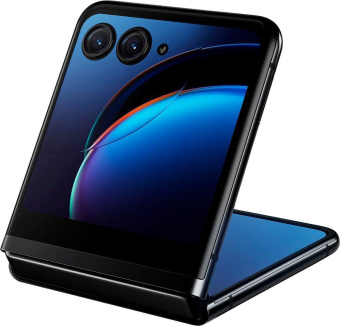 Смартфон Motorola XT2321-1 Razr 40 Ultra 256Gb 8Gb черный раскладной 3G 4G 1Sim 6.9" 1080x2640 Android 13 12Mpix 802.11 a/b/g/n/ac/ax NFC GPS GSM900/1800 GSM1900 TouchSc Protect от магазина РЭССИ