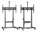 Картинка Стойка для телевизора Onkron TS1991 eLift черный 50"-100" макс.10кг напольный наклон от магазина РЭССИ Стойка для телевизора Onkron TS1991 eLift черный 50"-100" макс.10кг напольный наклон от магазина РЭССИ