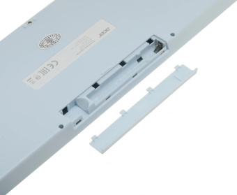 Клавиатура + мышь Acer OCC205 клав:белый/голубой мышь:белый/голубой USB беспроводная slim Multimedia (ZL.ACCEE.00C) от магазина РЭССИ